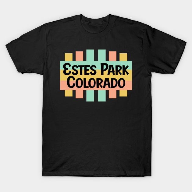 Estes Park Colorado T-Shirt by colorsplash